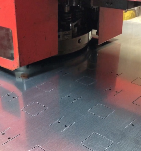 MACHINE PUNCHING AND SHEARING OF MILD STEEL PLATES, FLATS AND SECTIONS